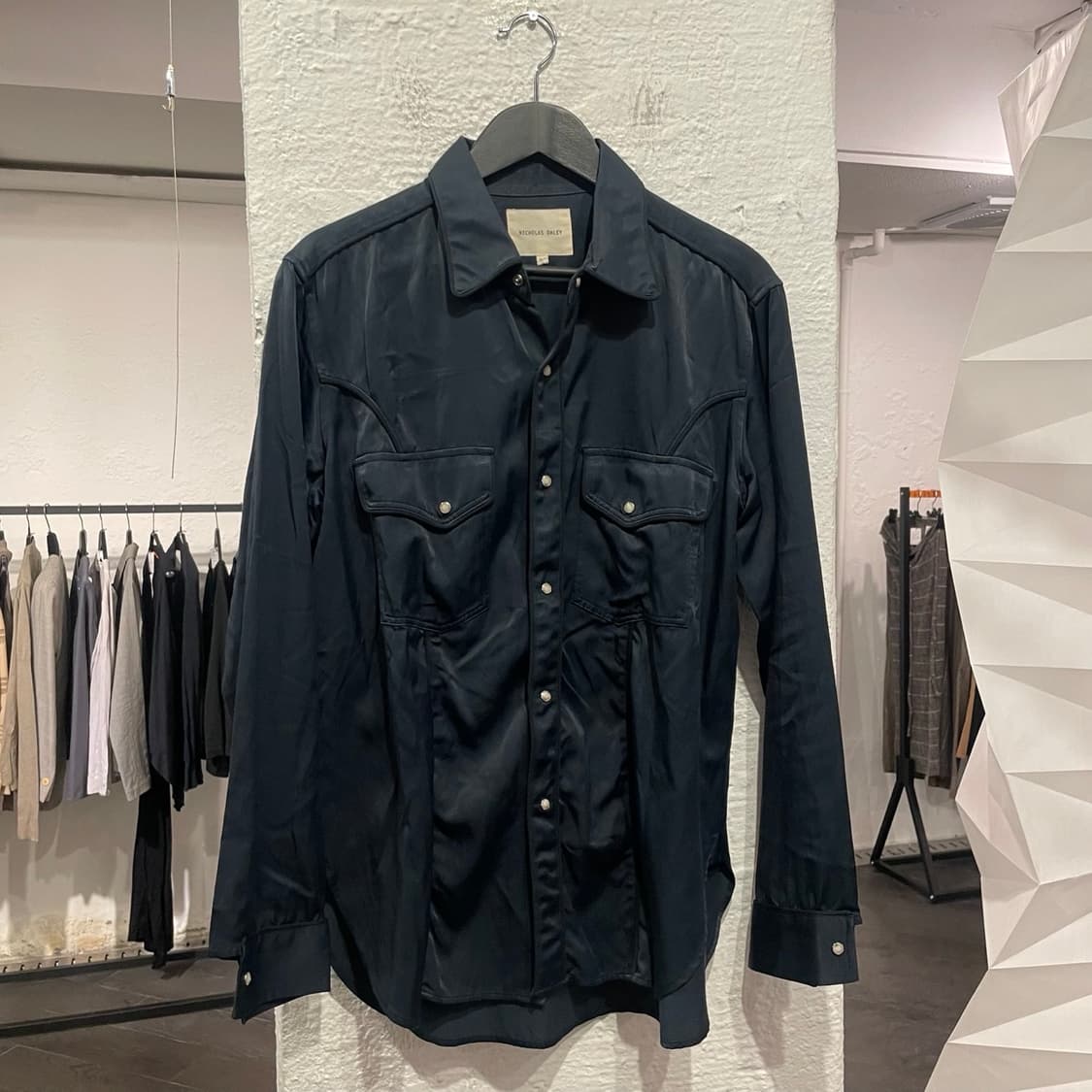 니콜라스 데일리 웨스턴 셔츠 상품이미지1