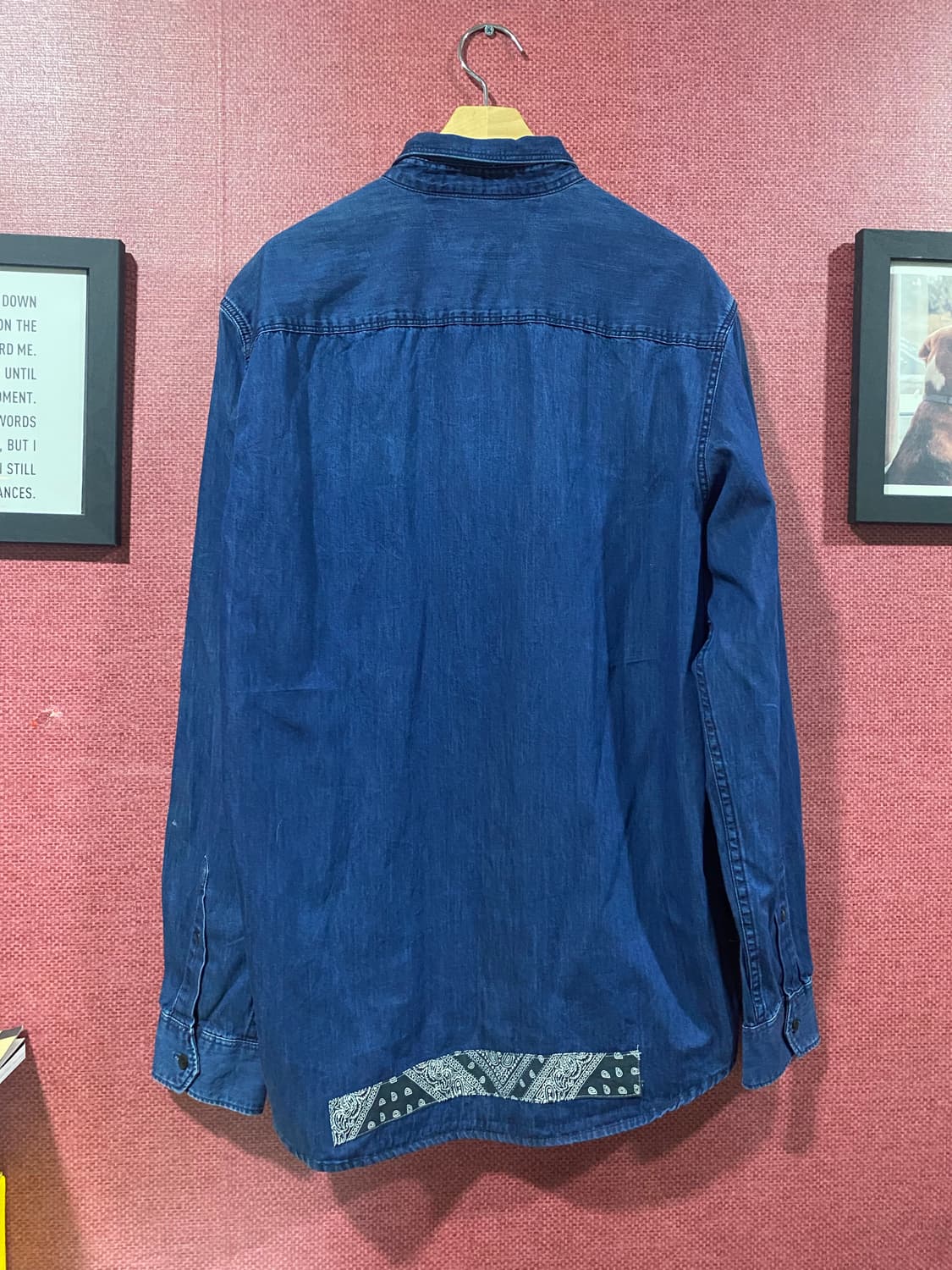 캘빈클라인 데님 셔츠 긴팔 패치 상품이미지6