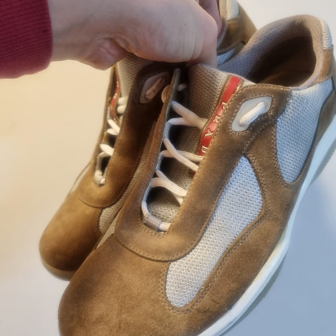 프라다 아메리칸컵 uk 8브라운 스웨이드 상품이미지8