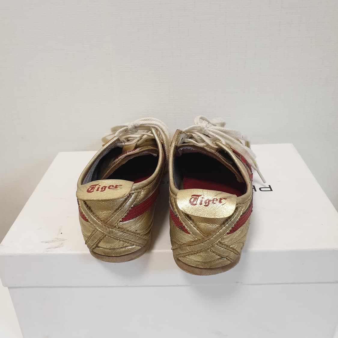 빈티지 오니츠카타이거 멕시코 골드 스니커즈 상품이미지2