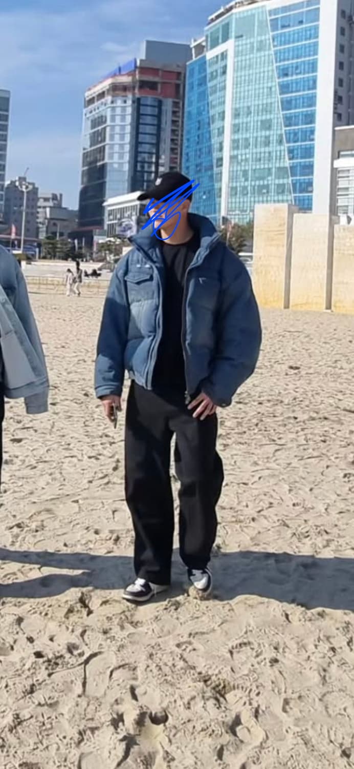 아더에러 청패딩 xL 상품이미지3