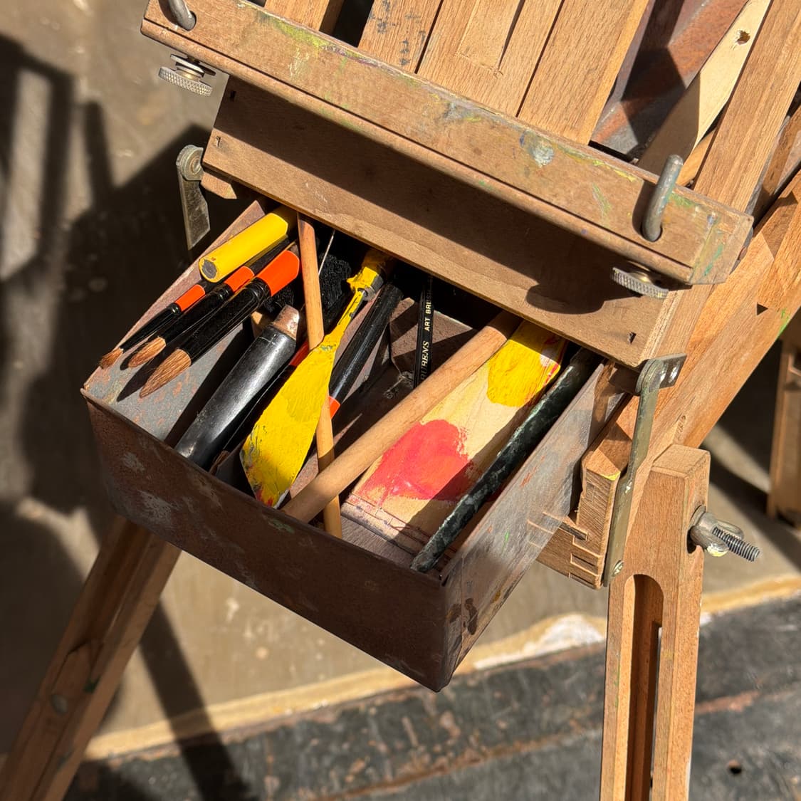 빈티지 소품 Jullian 프랑스 이젤 박스 상품이미지5