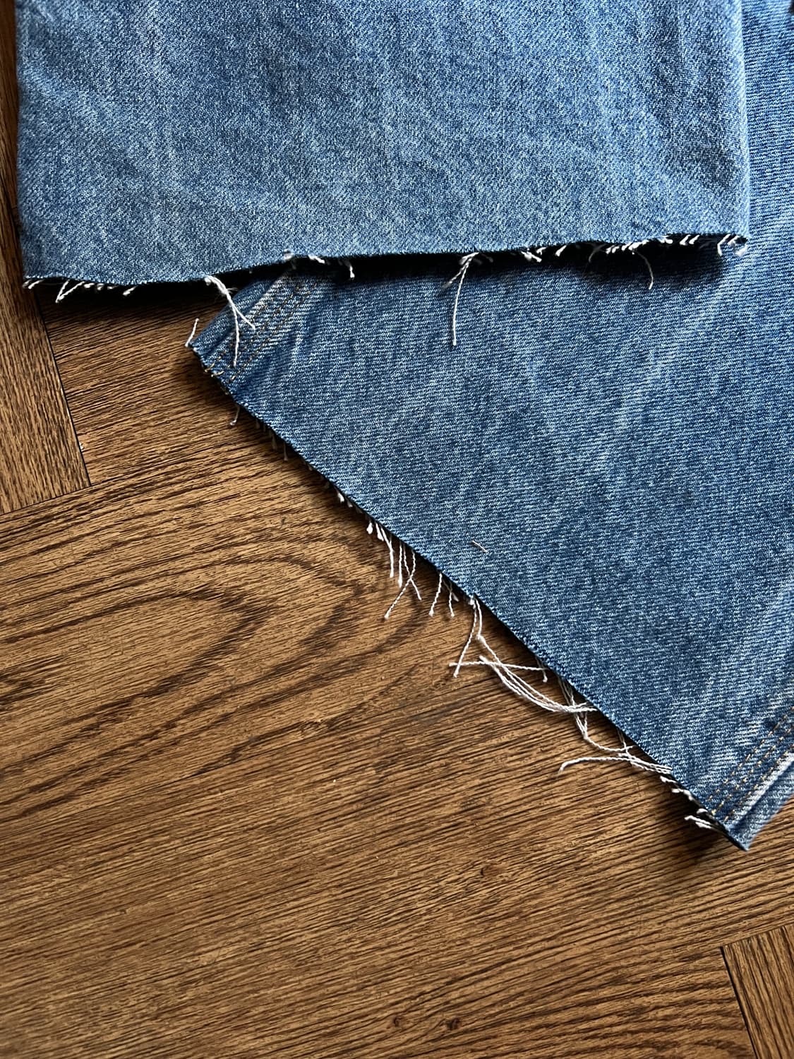 [32]칼하트 USA 빈티지 워싱 컷오프 더블니 워크 데님 팬츠 상품이미지5