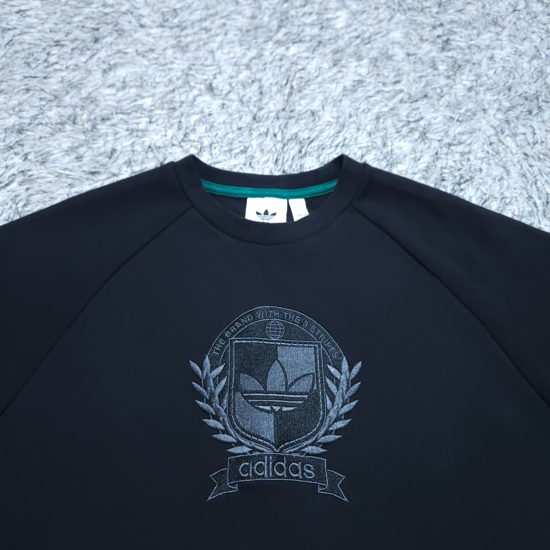 아디다스) XL 남자 기모 크루맨투맨 / 왕눈이샵 상품이미지3