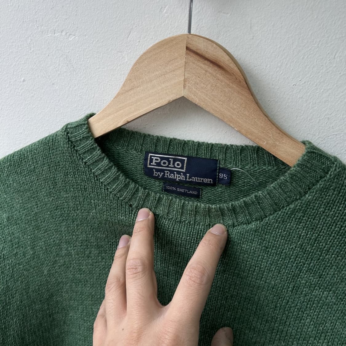 15971 - 폴로 랄프로렌 그린 니트 상품이미지3