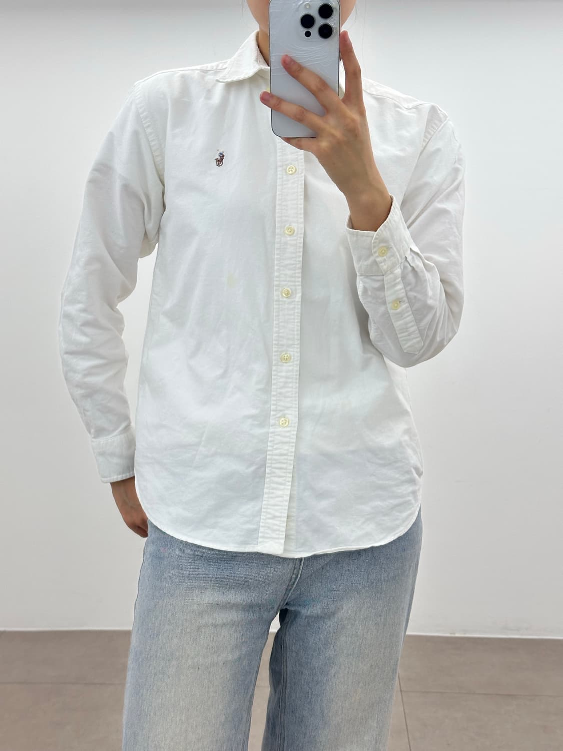 폴로랄프로렌 화이트셔츠 상품이미지2