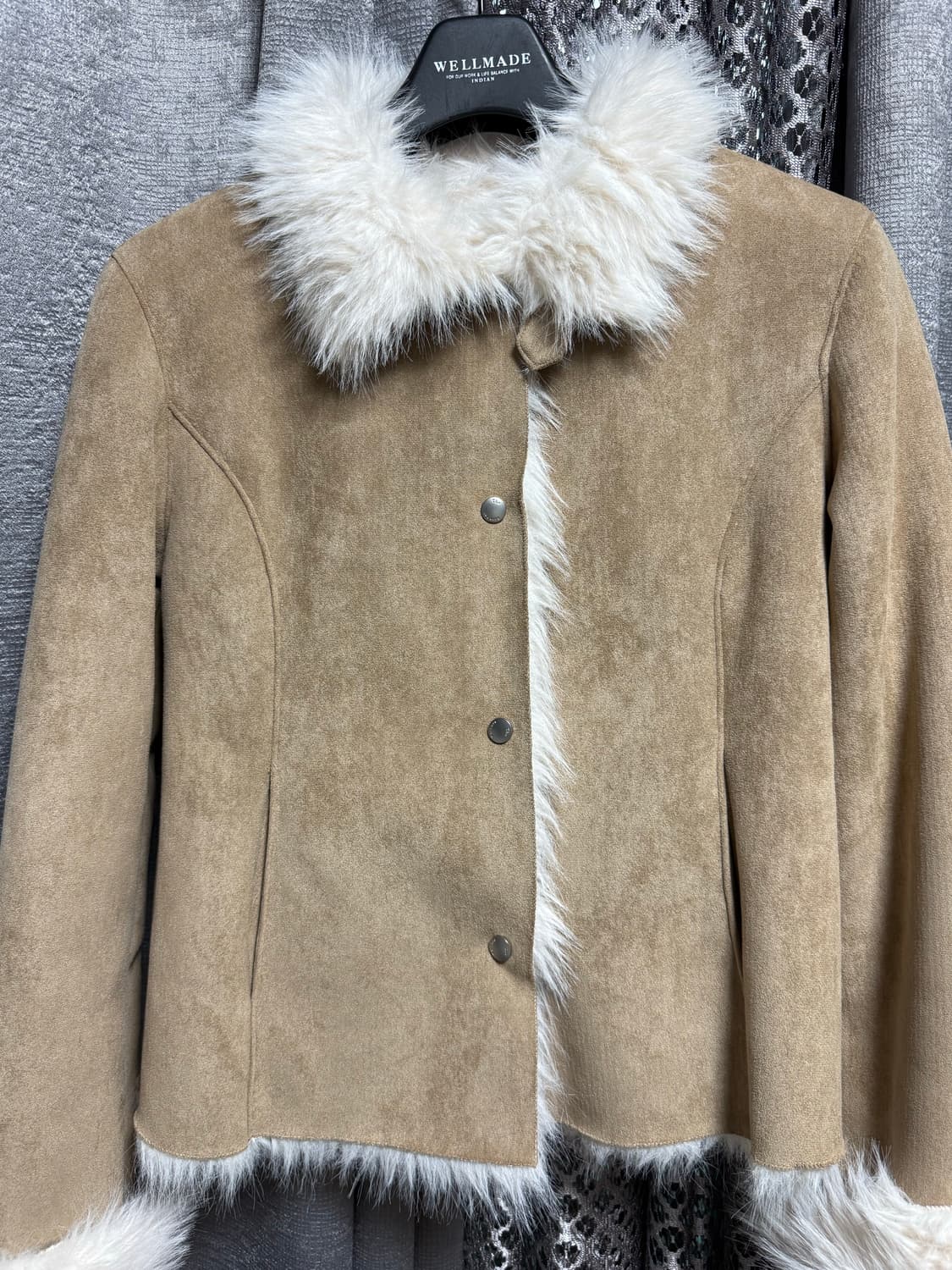 더바넷 케이티 에코 시어링 자켓 무스탕 상품이미지2