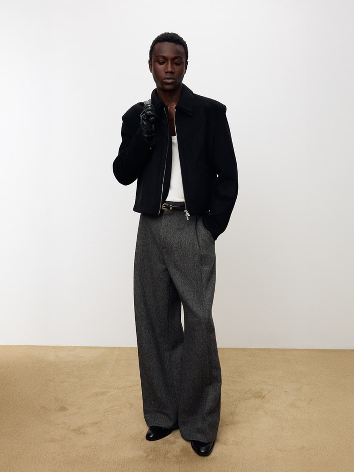 토니웩 25FW 울 블루종 자켓 상품이미지2