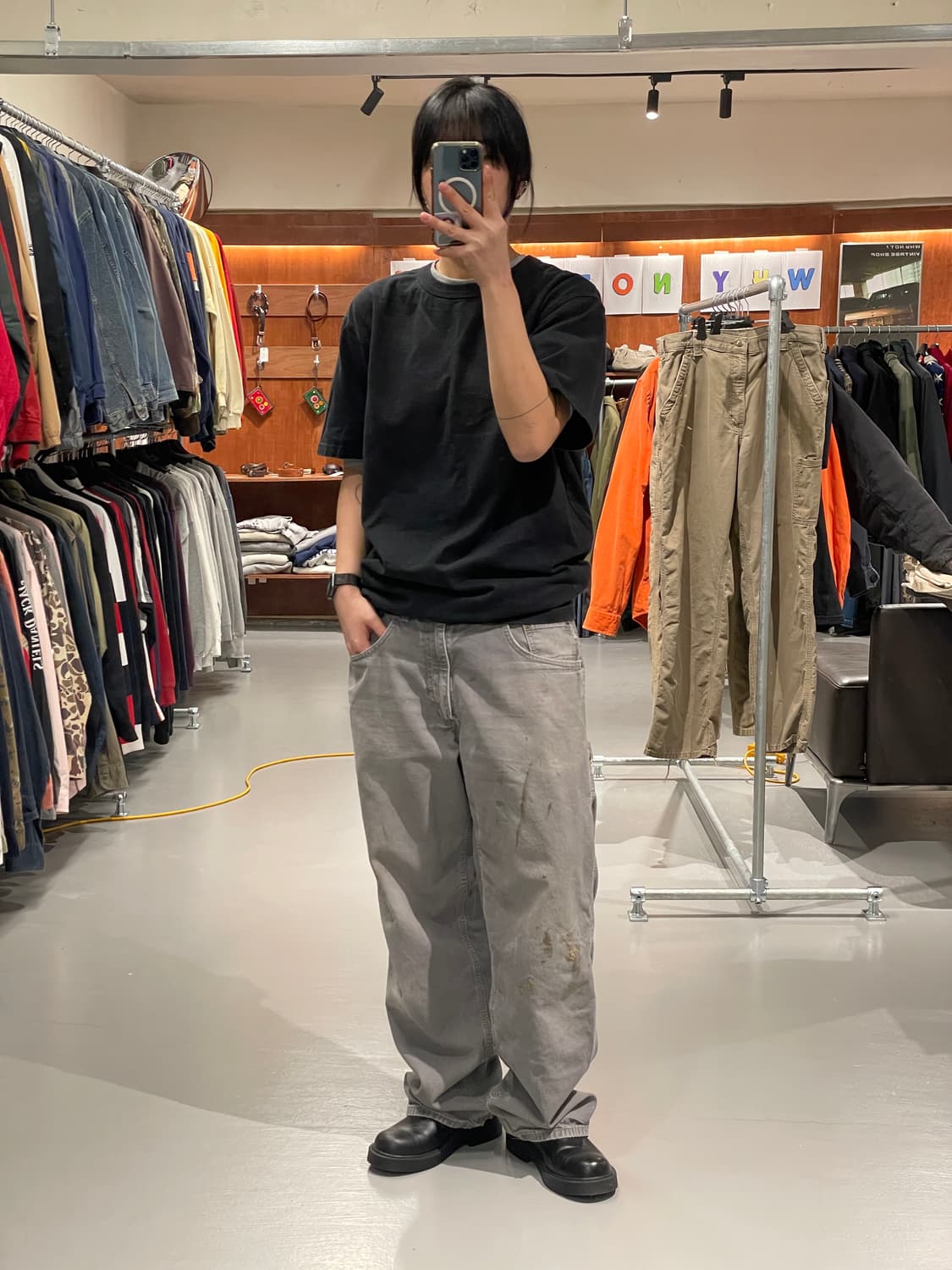 칼하트 카펜더 팬츠(시멘트그레이) 상품이미지6