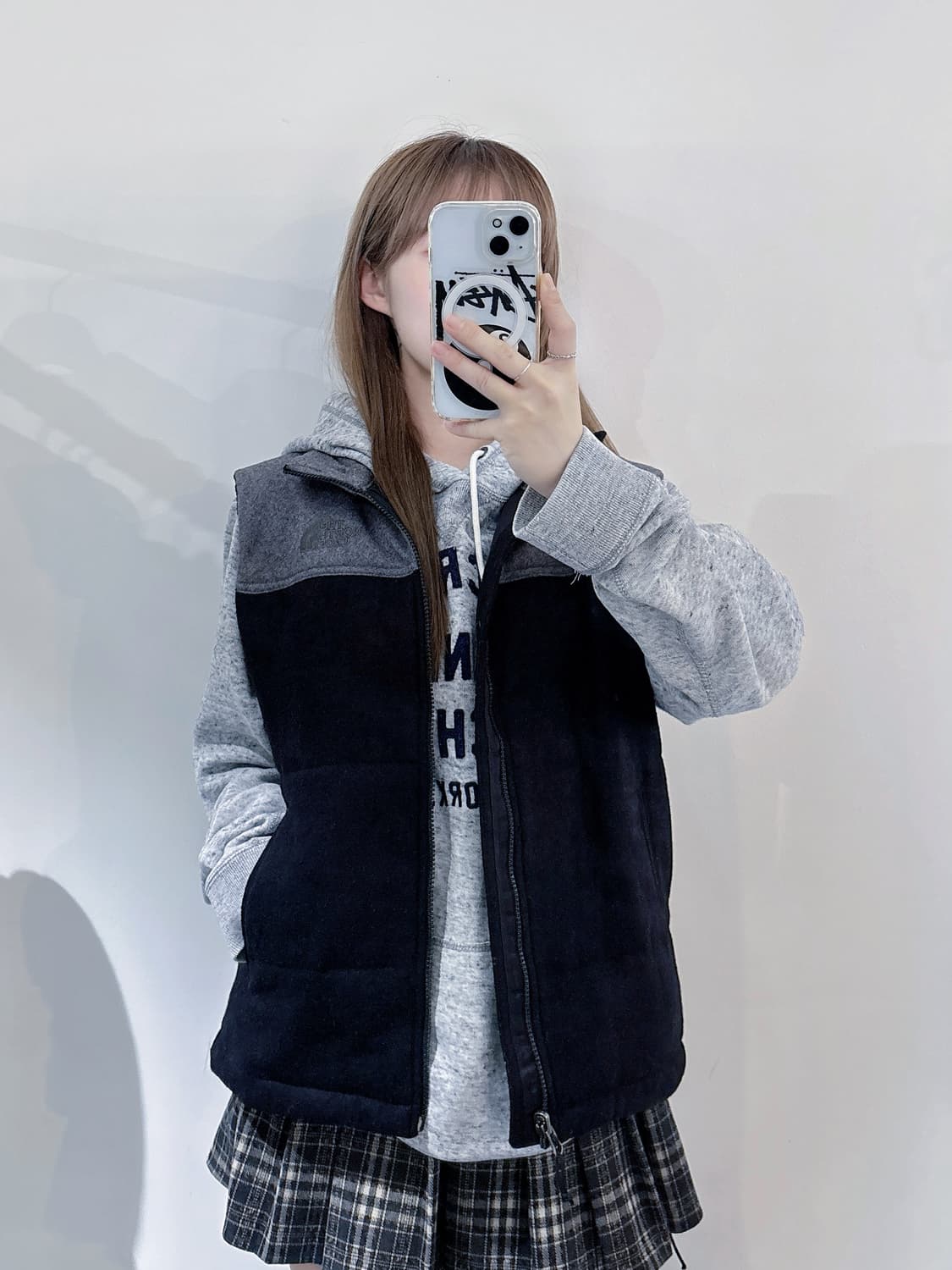 노스페이스 울 스몰로고 베스트 상품이미지1