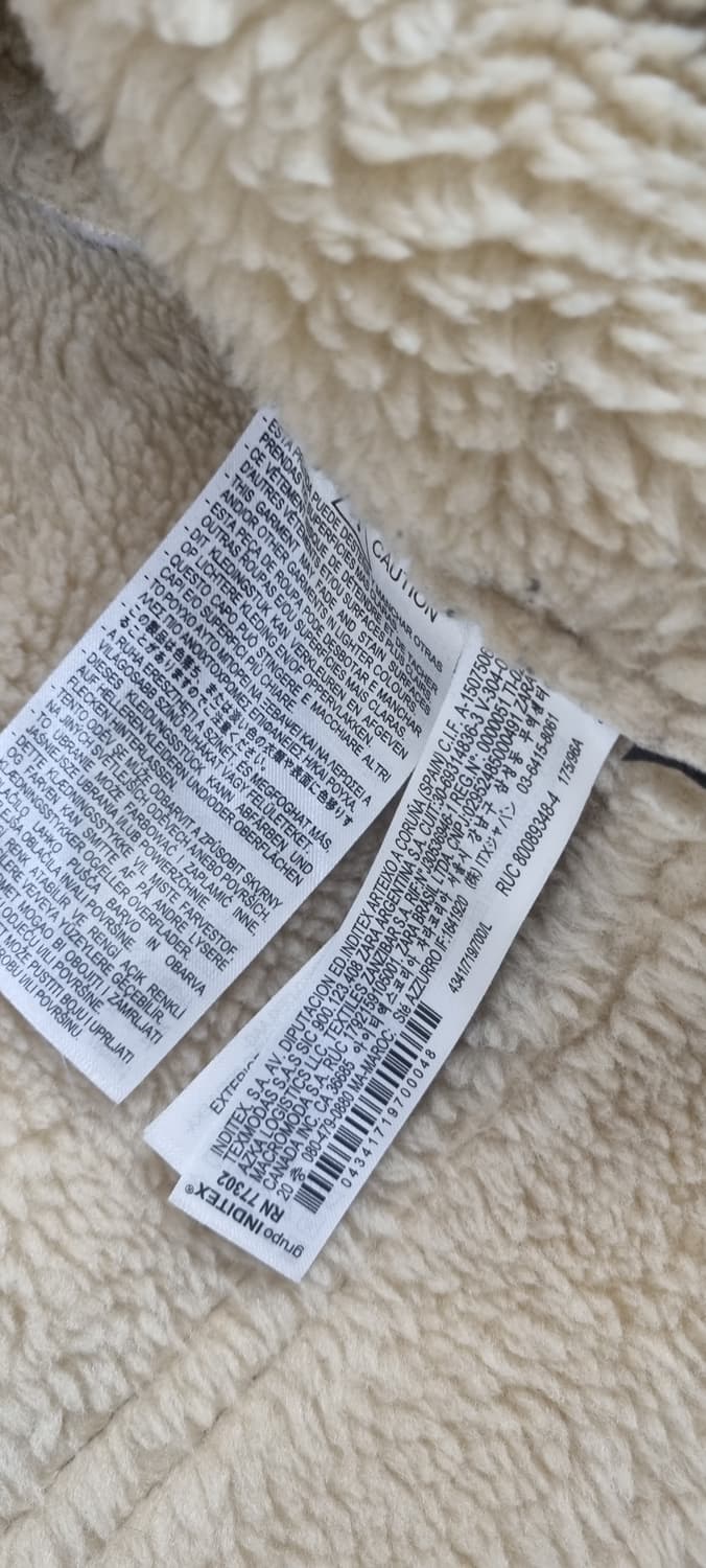 자라 에코퍼 무스탕 L _ 여성 상품이미지10