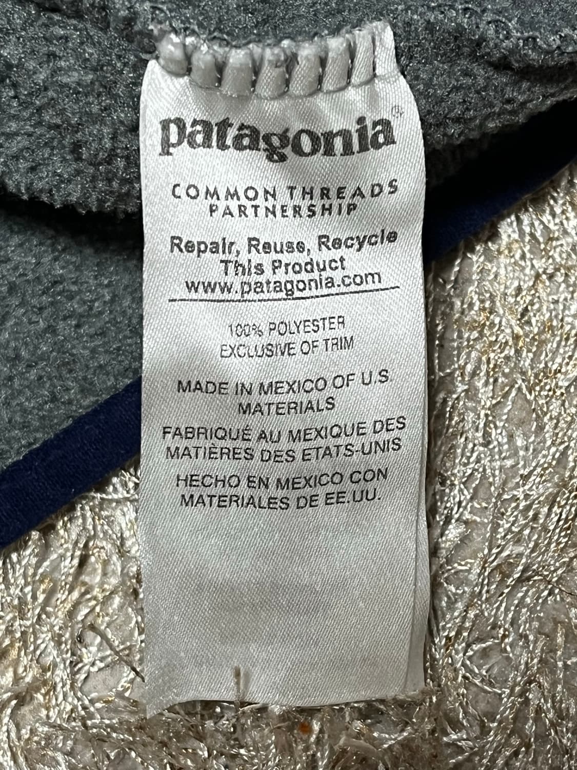 Patagonia 신칠라 니켈 네이비 XL 상품이미지4