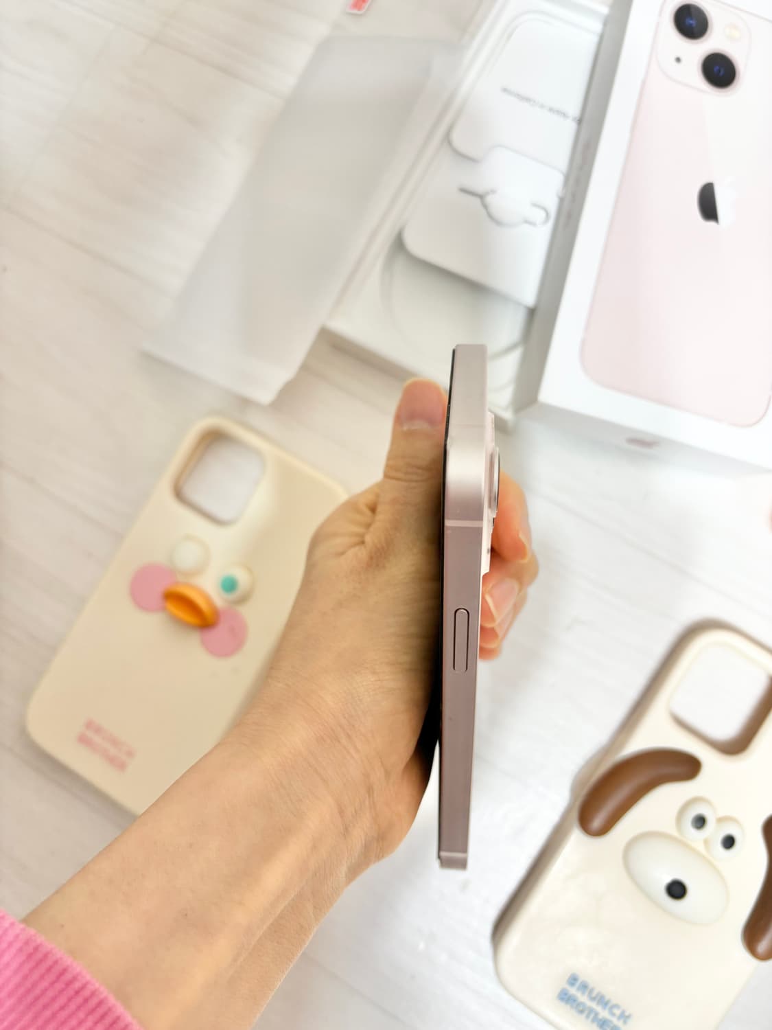 아이폰13 미니 128기가 핑크 상품이미지7