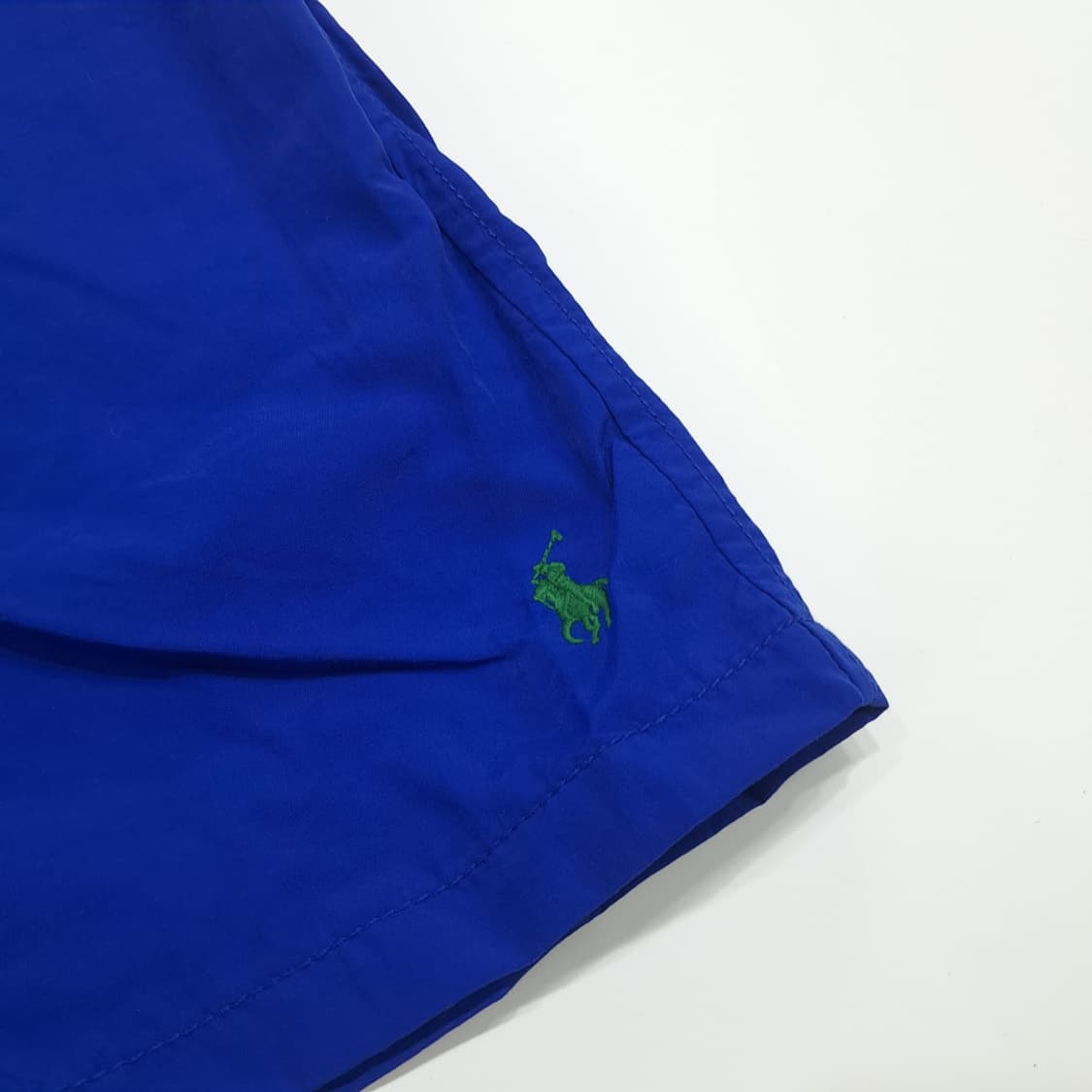 Co629 XL 폴로 랄프로렌 90S 로얄블루 스윔 팬츠 반바지 상품이미지2