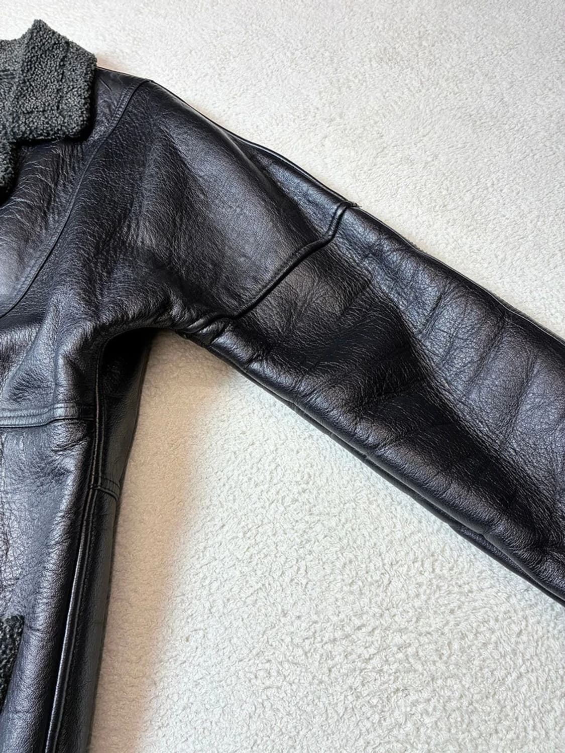 YETI 00's 양가죽 무스탕 사파리 코트 PN7150 상품이미지5