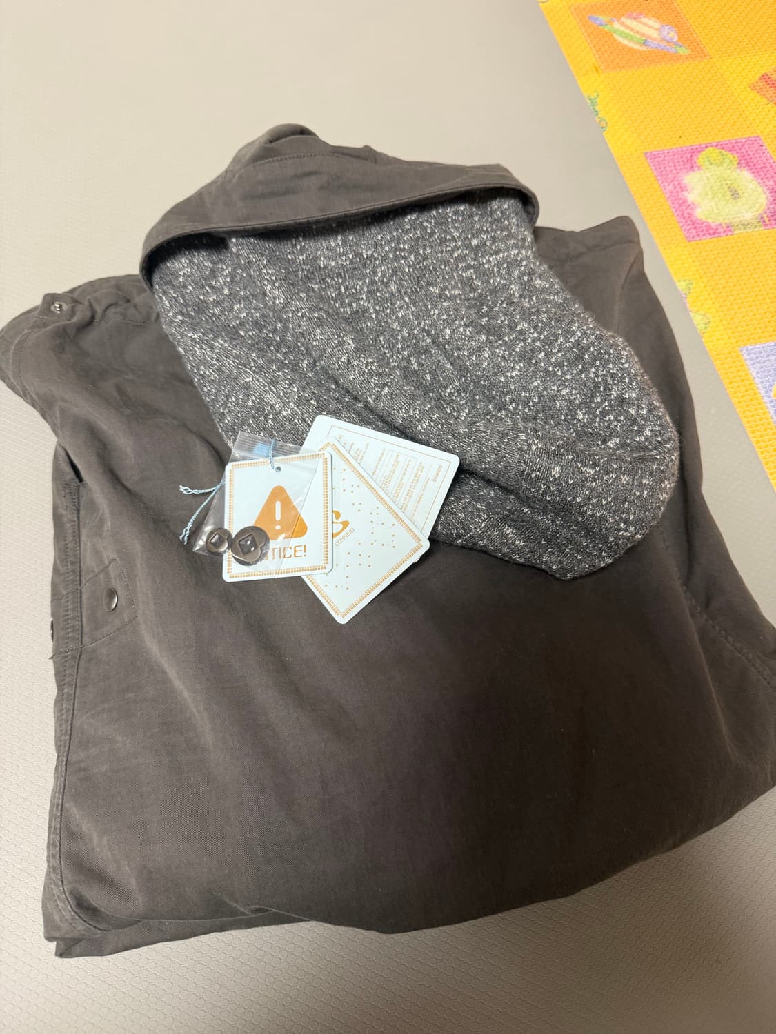 코이세이오 야상 차콜 상품이미지3