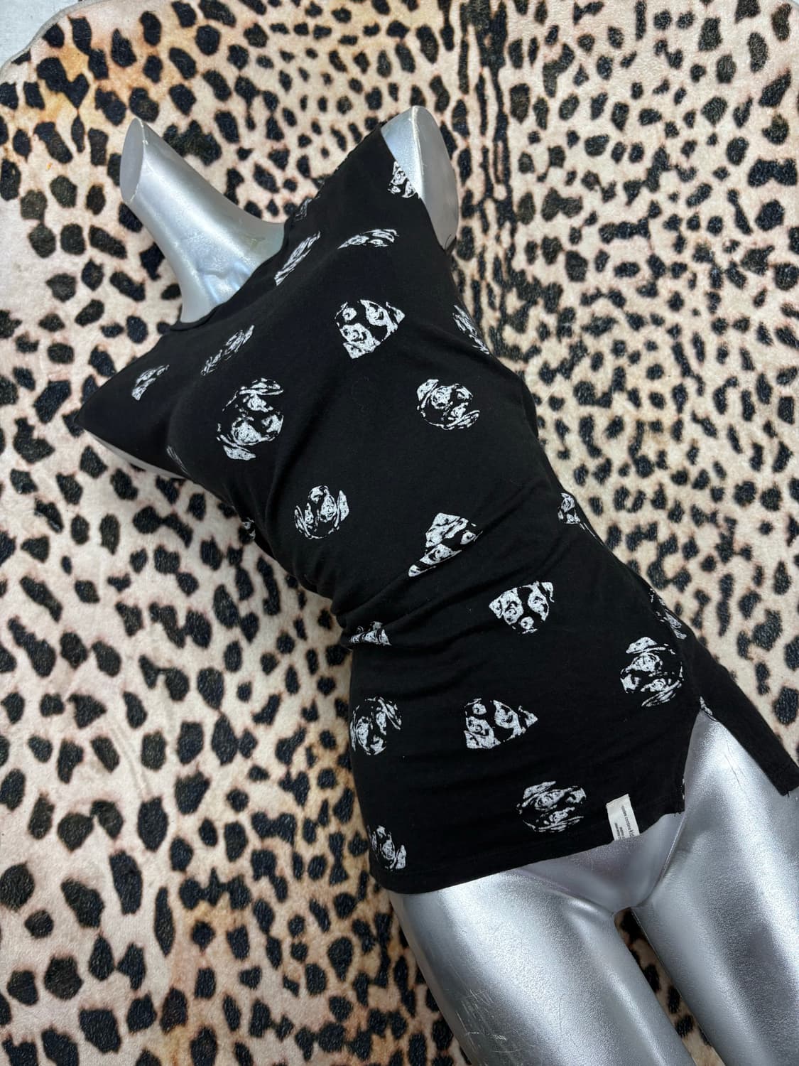 Y2k Doggy Slim Fit Top 상품이미지1