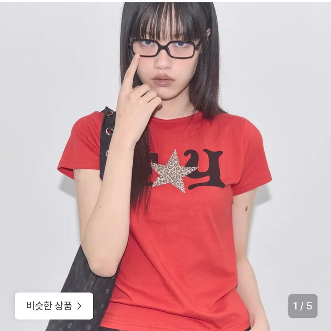 팬시클럽 레오파드 티 상품이미지1