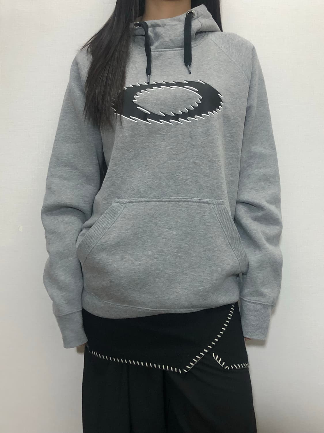 빈티지 오클리 그레이 후디 상품이미지1