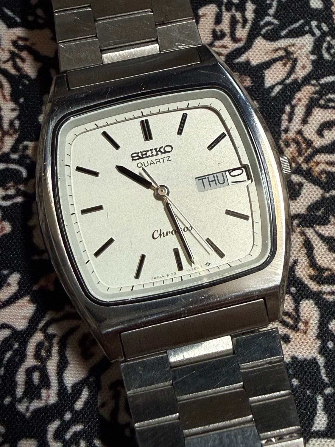 SEIKO 빈티지 쿼츠 시계 상품이미지2