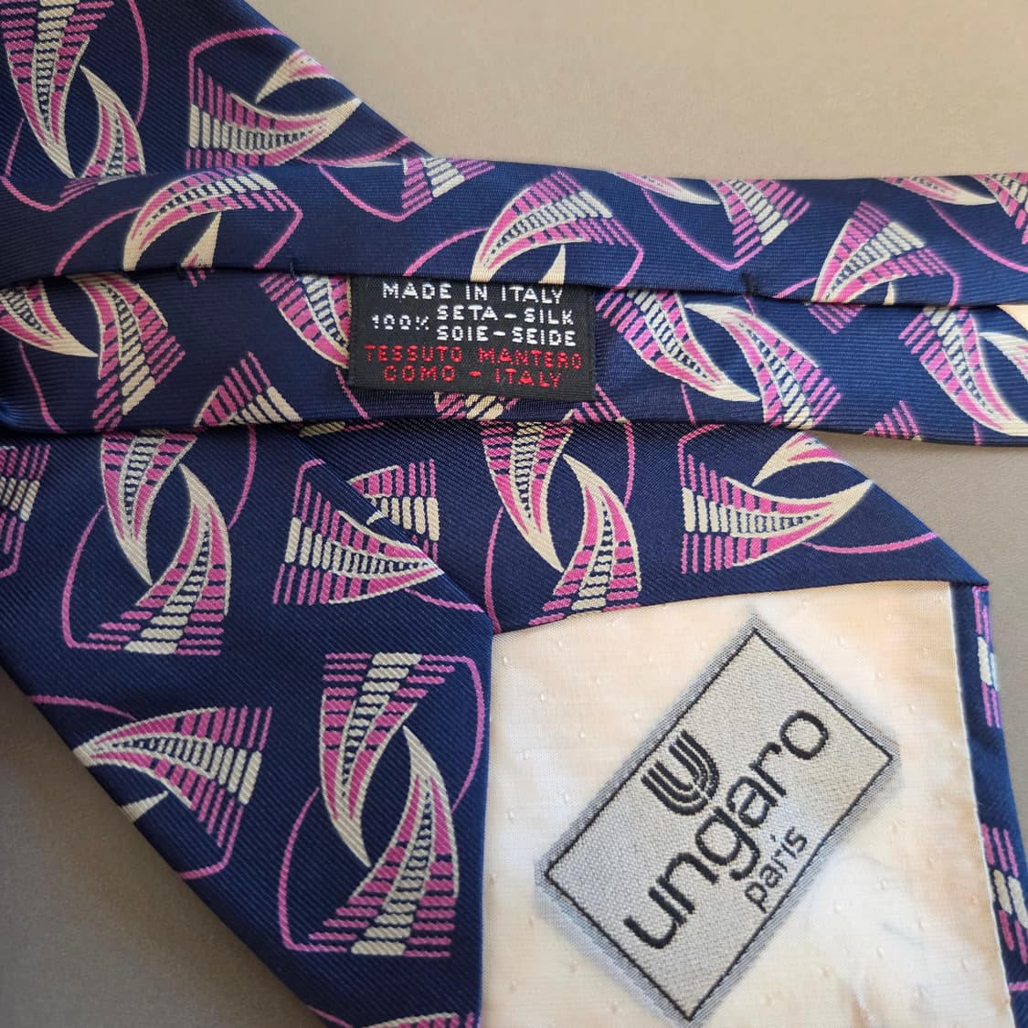 Ungaro 웅가로 made in itlay 빈티지 넥타이 상품이미지5