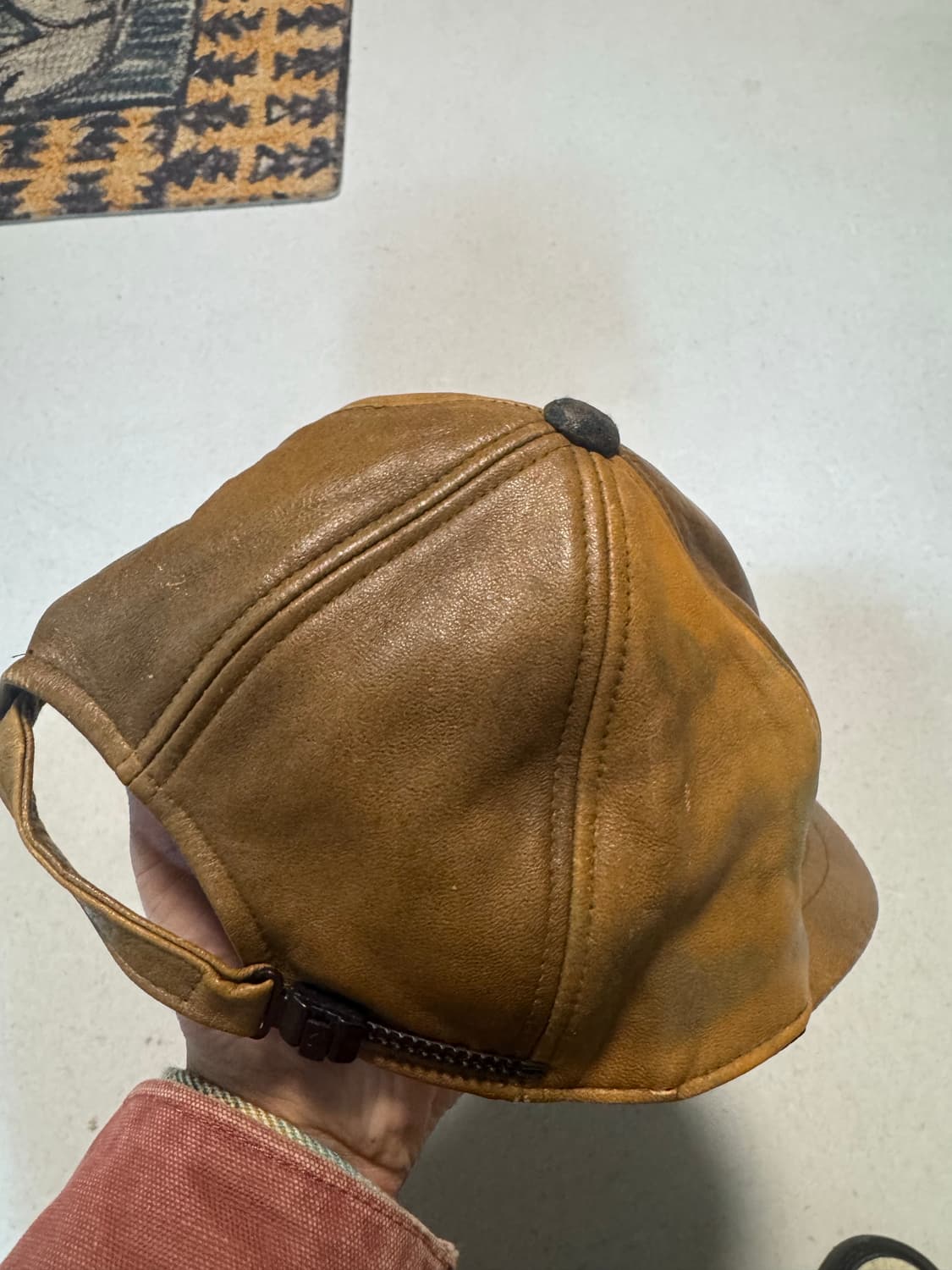 Usaaf 미육군항공대 레더 볼캡 스냅백 미군 미공군 상품이미지4