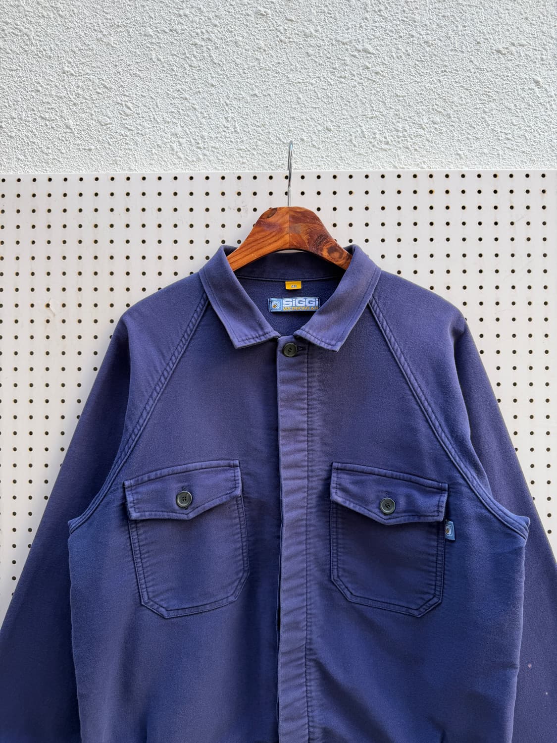 90s SIGGI FADED PURPLE MOLESKIN 몰스킨 워크자켓 상품이미지5
