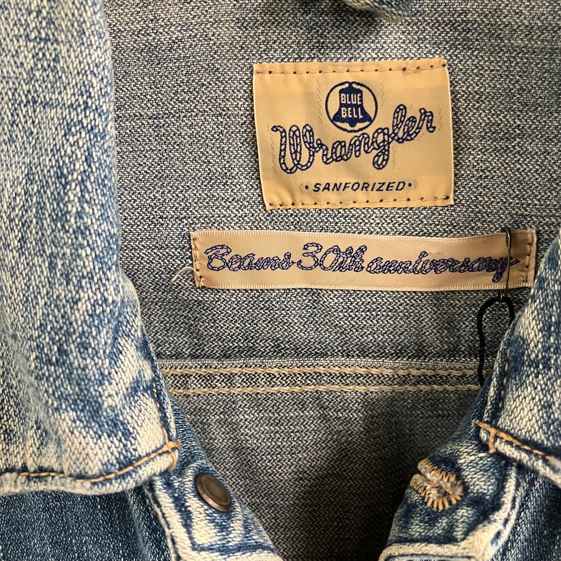 Wrangler 랭글러 24mjz 라이트 워시 데님 자켓 M 상품이미지3