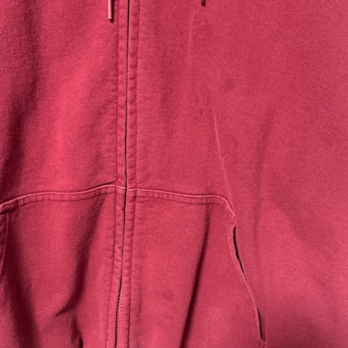 디스이즈네버댓 디네댓 후드집업 버건디 상품이미지4