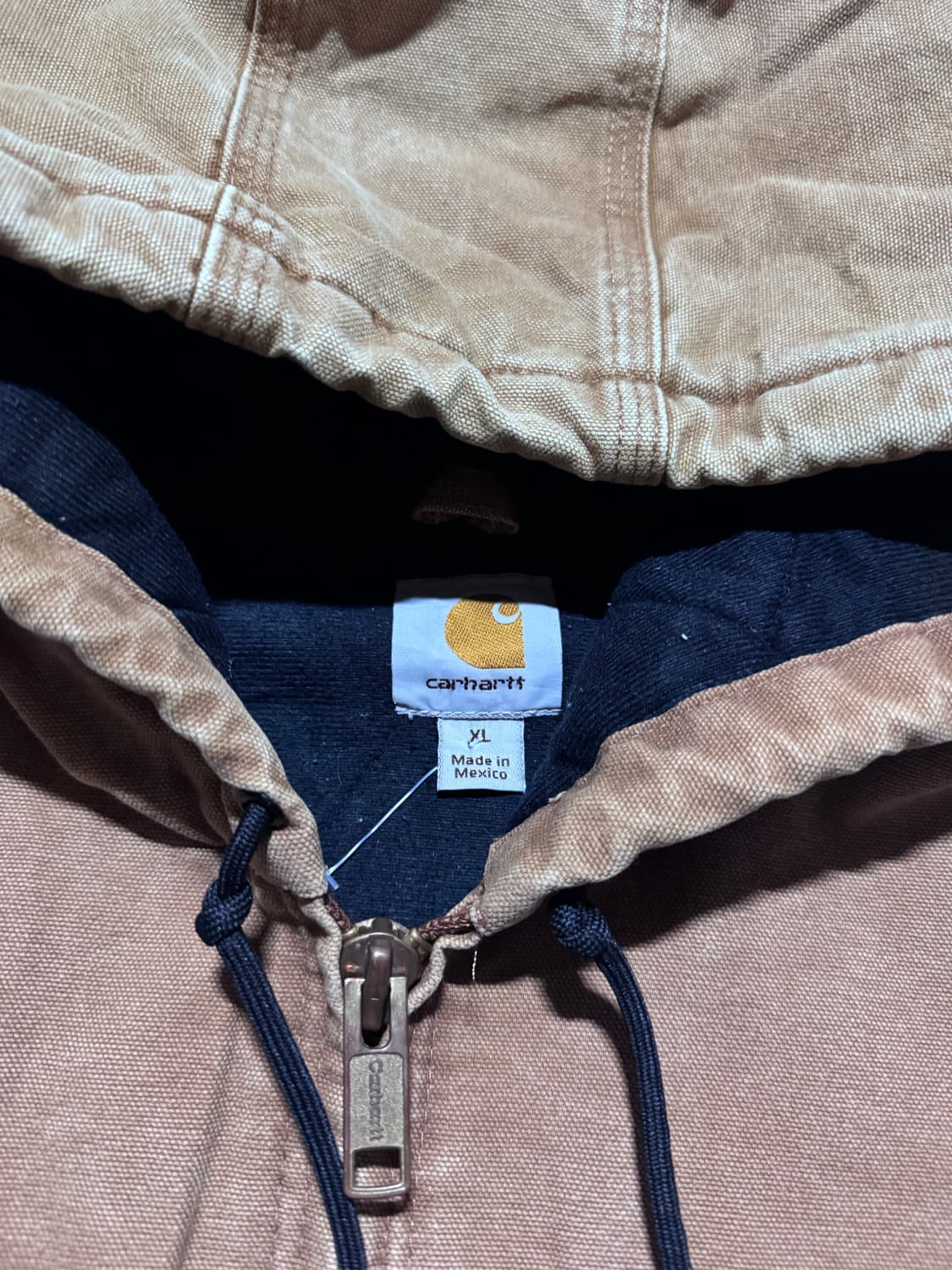 칼하트 J130 브라운 액티브 자켓 XL 상품이미지4