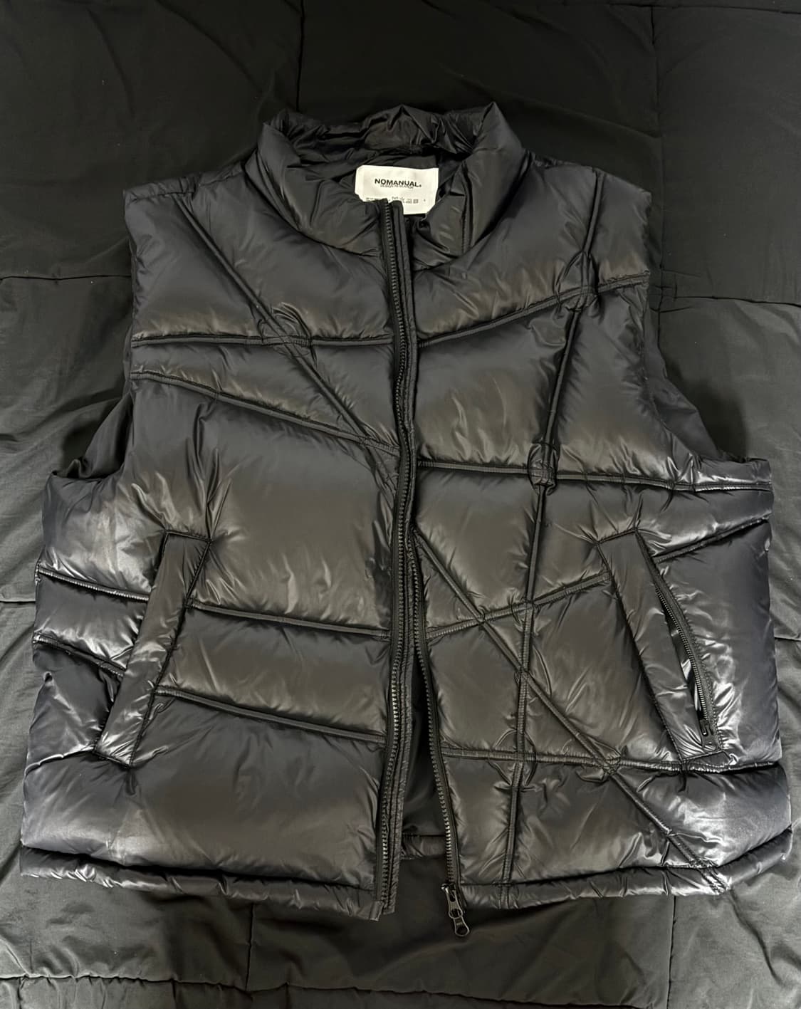 노메뉴얼 패딩조끼 유광 L 상품이미지1