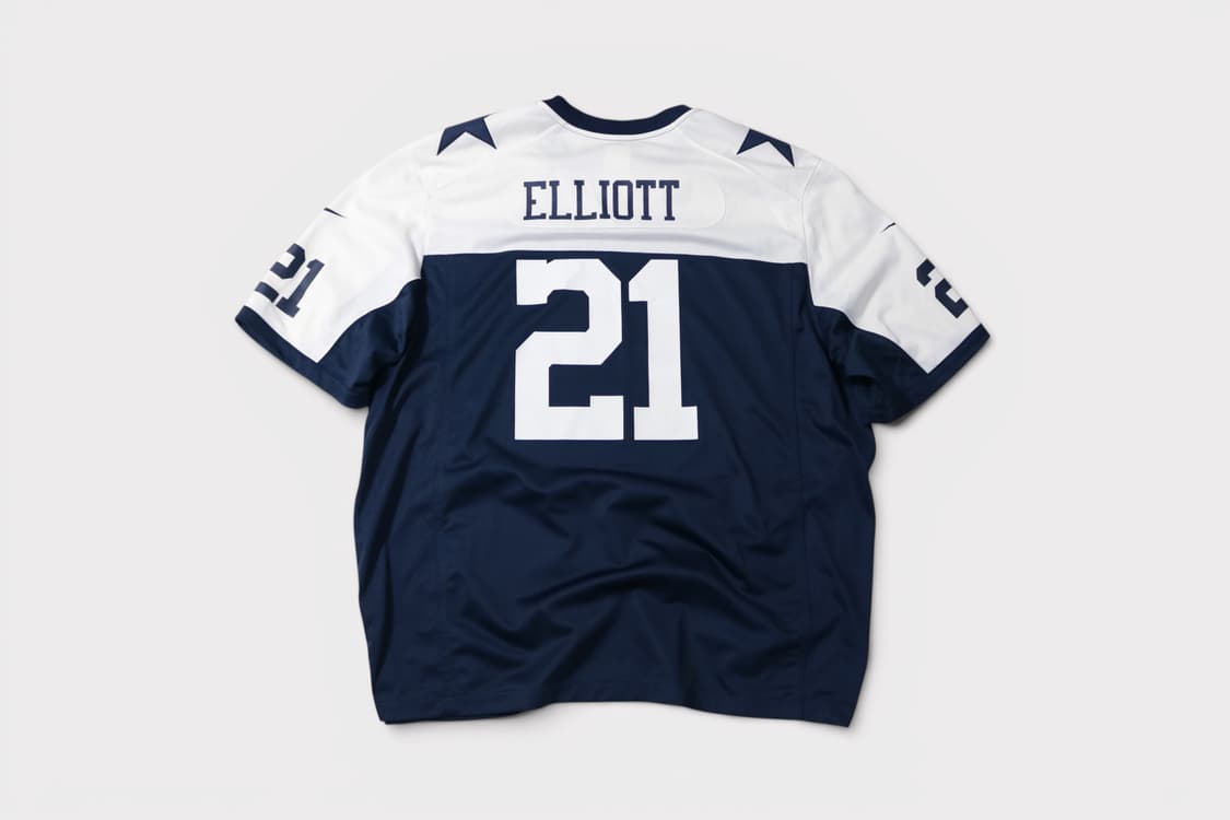 [3XL] 나이키 NFL 댈러스 카우보이스 엘리엇 럭비져지 상품이미지8