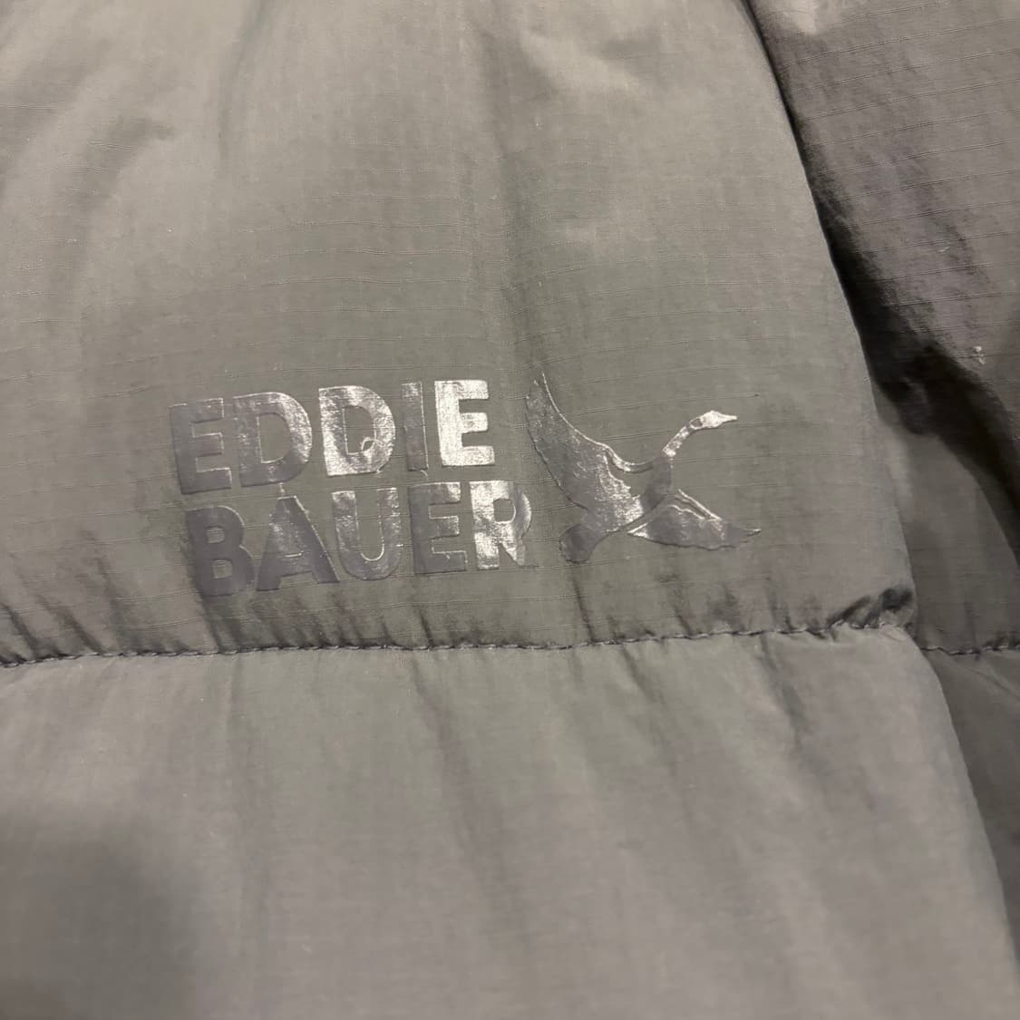 [XL] 에디바우어 패딩 점퍼 챠콜 C832 상품이미지5