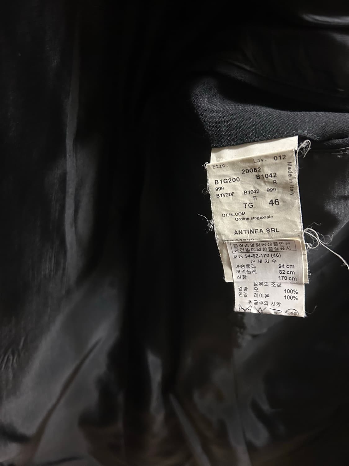 Emporio Armani tuxedo 상품이미지4