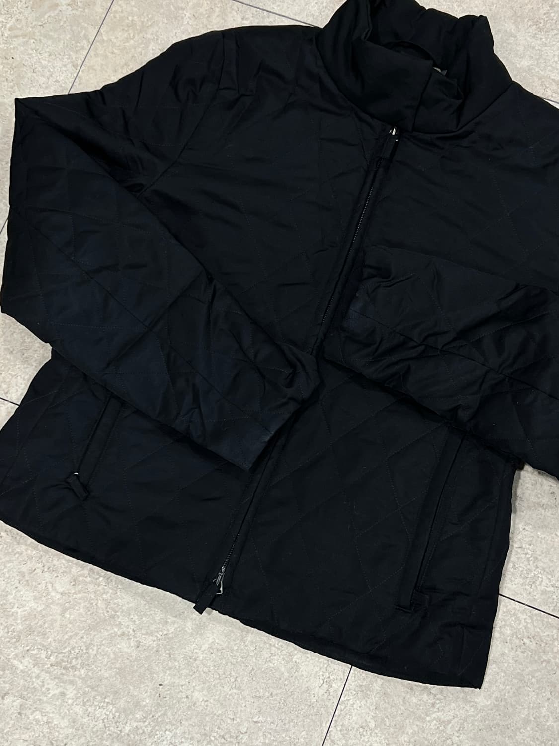 버버리 우먼스 빈티지 퀄팅 자켓 블랙 상품이미지5