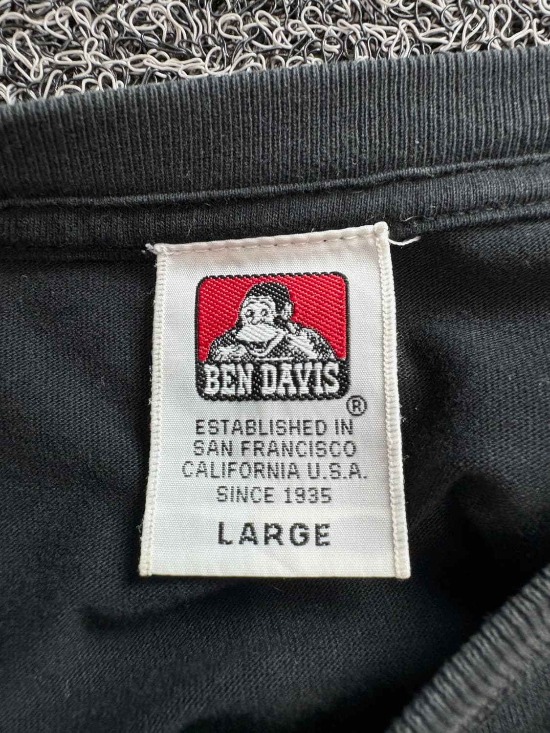 벤데이비스 워크웨어 멀티 빅로고 크루넥 맨투맨 4159 상품이미지4