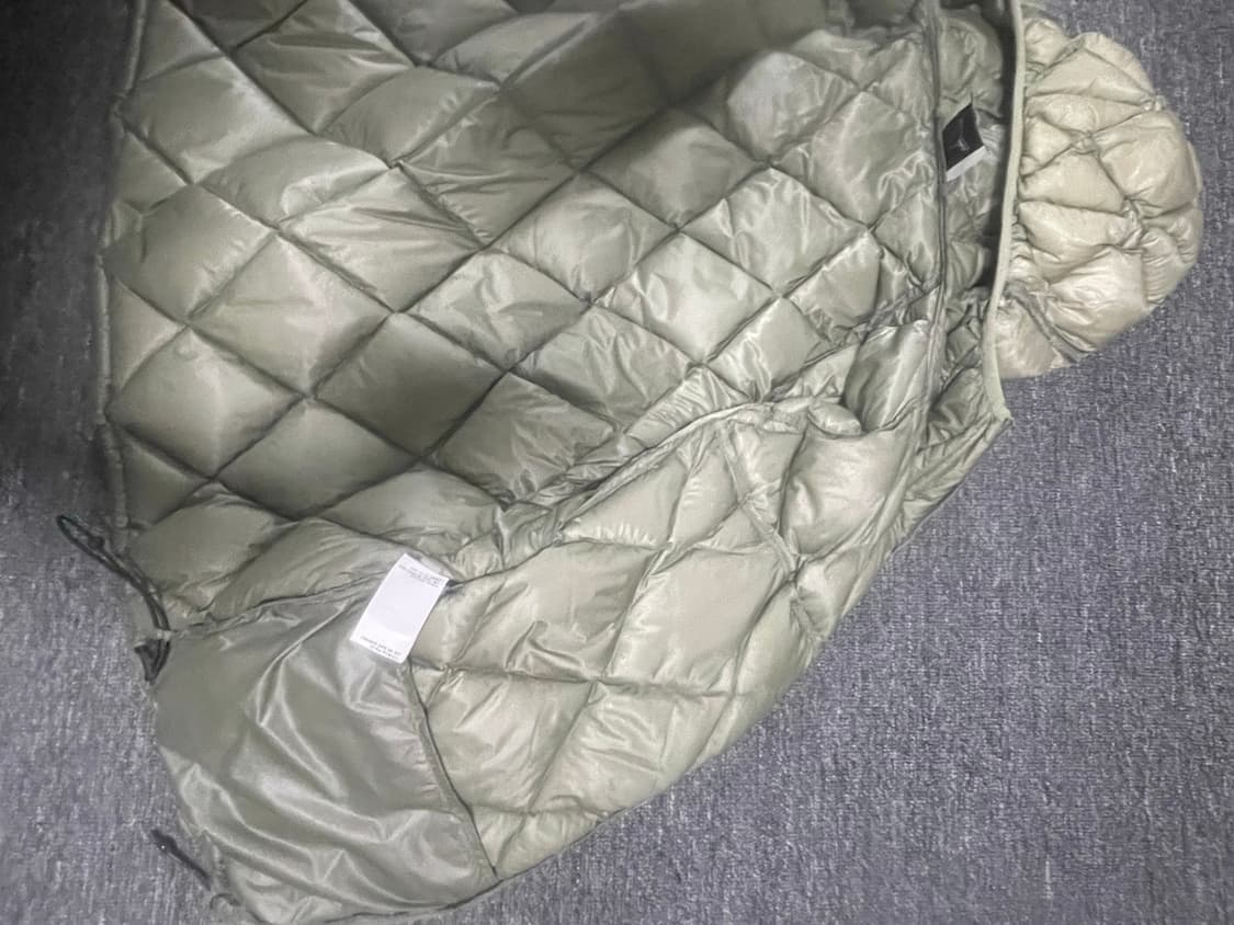 로아 누나 800 필파워 후드 다운 베스트 그레이 상품이미지4