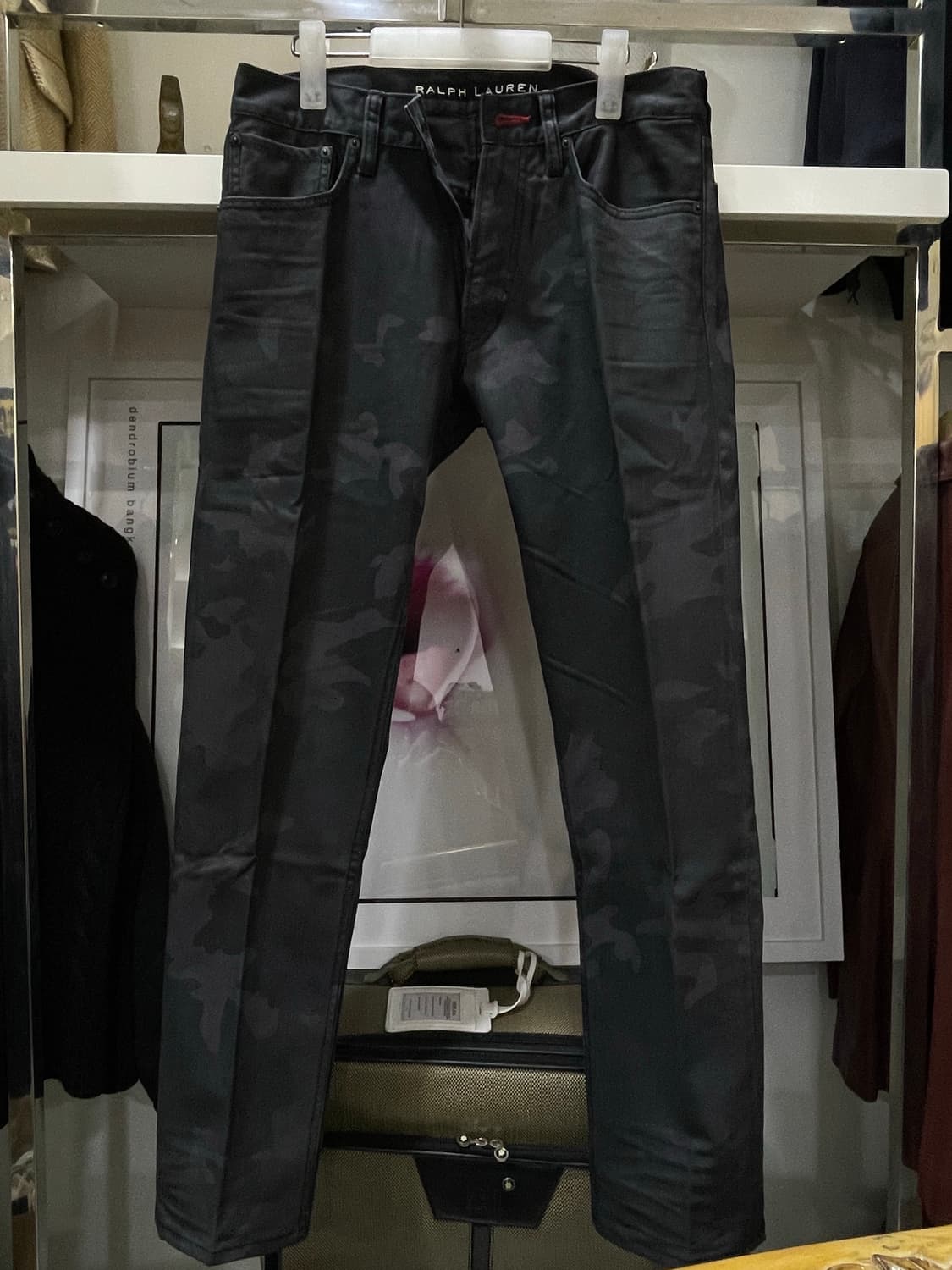 폴로랄프로렌(블랙라벨)/블랙캐모 팬츠 상품이미지1