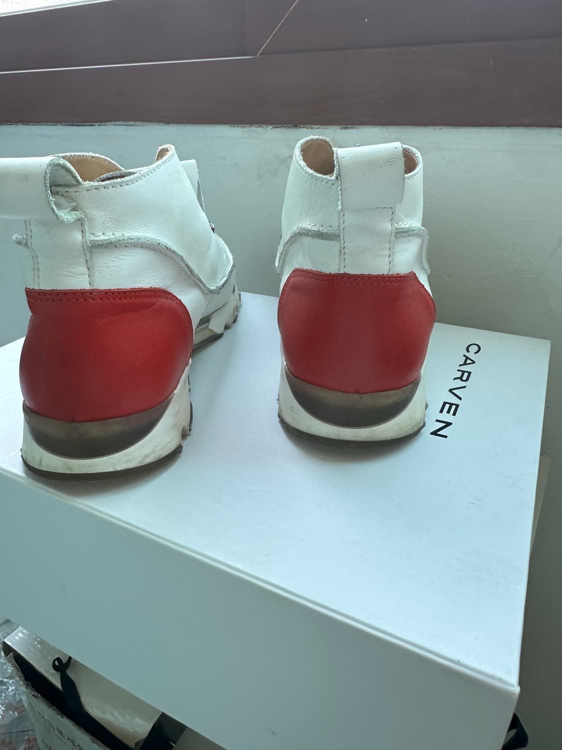 CARVEN 카르벵 카르뱅 더비 슈즈 42 270 사이즈 상품이미지4