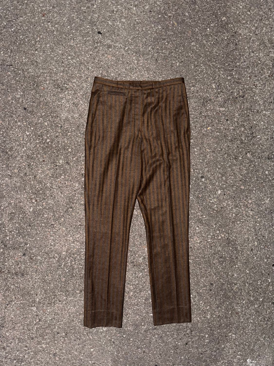 Hermes Stripe Pattern Cashmere trousers 상품이미지1