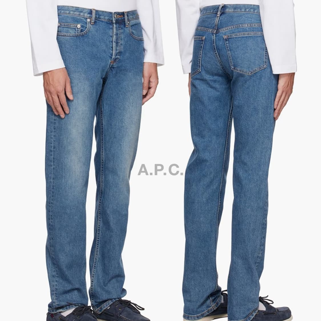 A.P.C 아페쎄 뉴스탠다드 클래식 스트레이트핏 청바지 상품이미지10