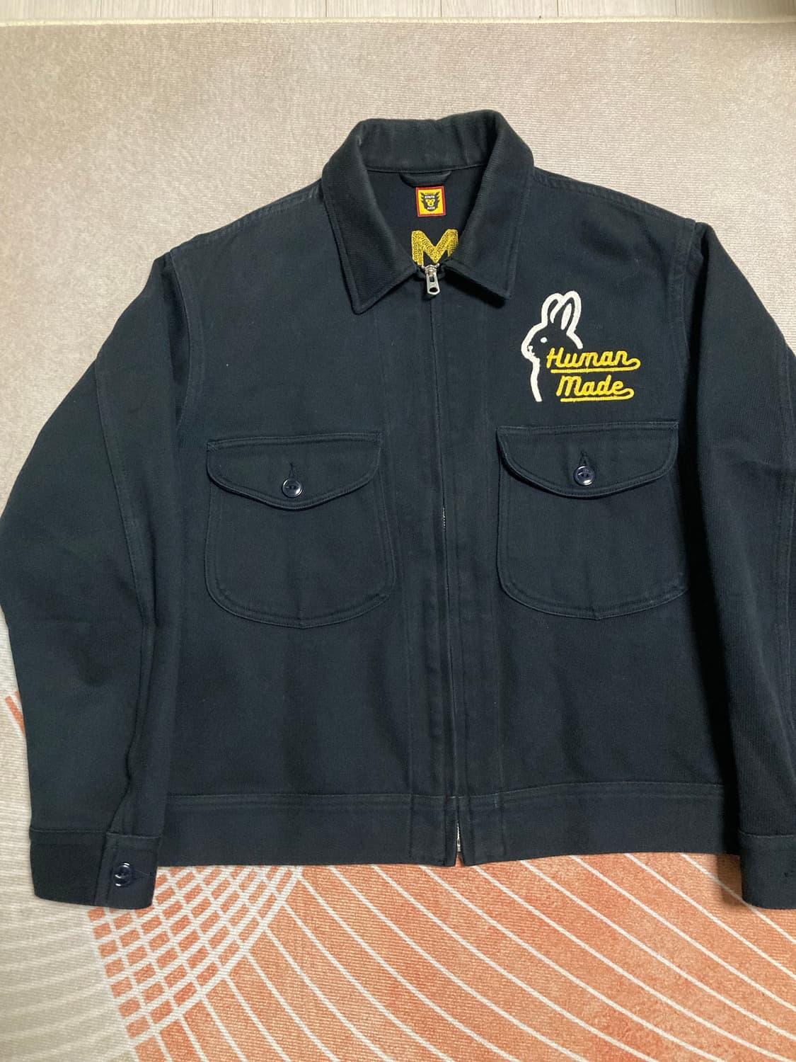 휴먼메이드 토끼 래빗 집업 워크 자켓 팝니다 상품이미지3