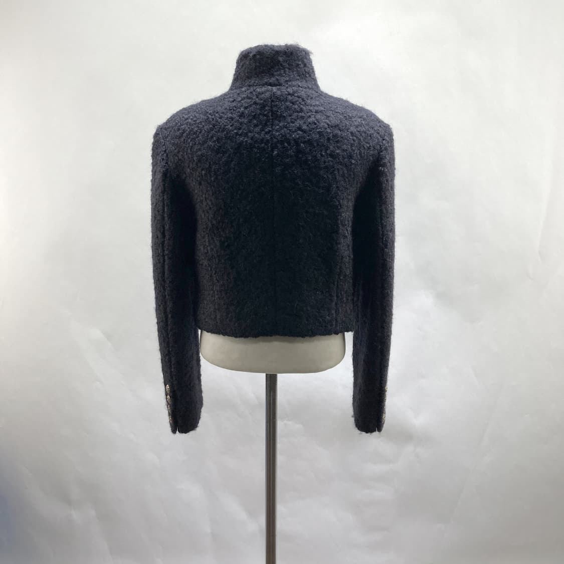 줄로그 여성 부클 트위드자켓 블랙 55-66 상품이미지3