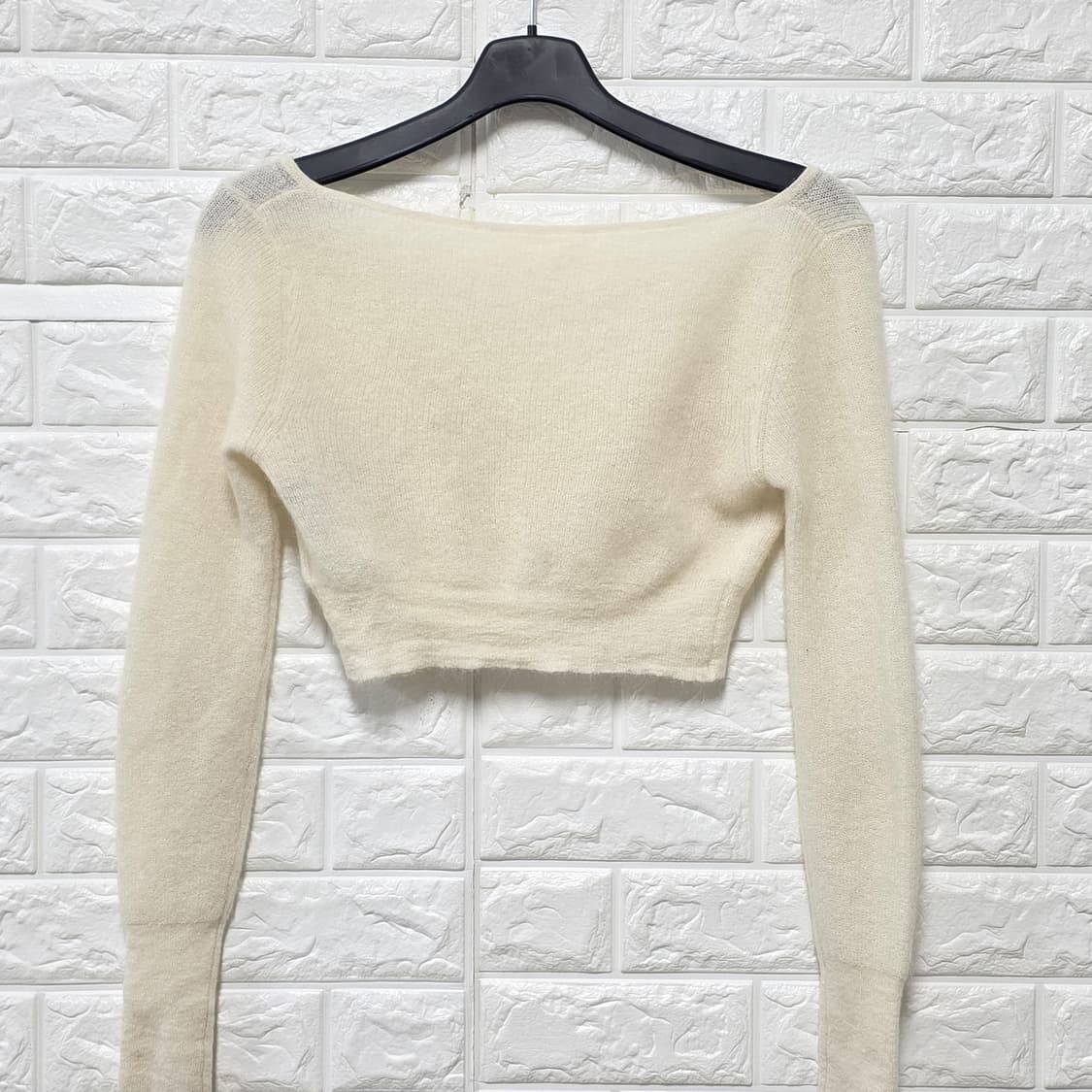 택포) S 자크뮈스 Jacquemus 크롭 가디건 34 상품이미지4