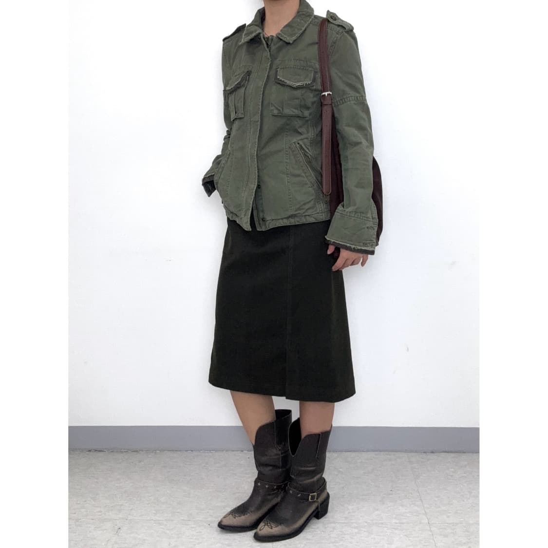 빈티지 y2k 워크웨어 밀리터리 자켓 상품이미지3