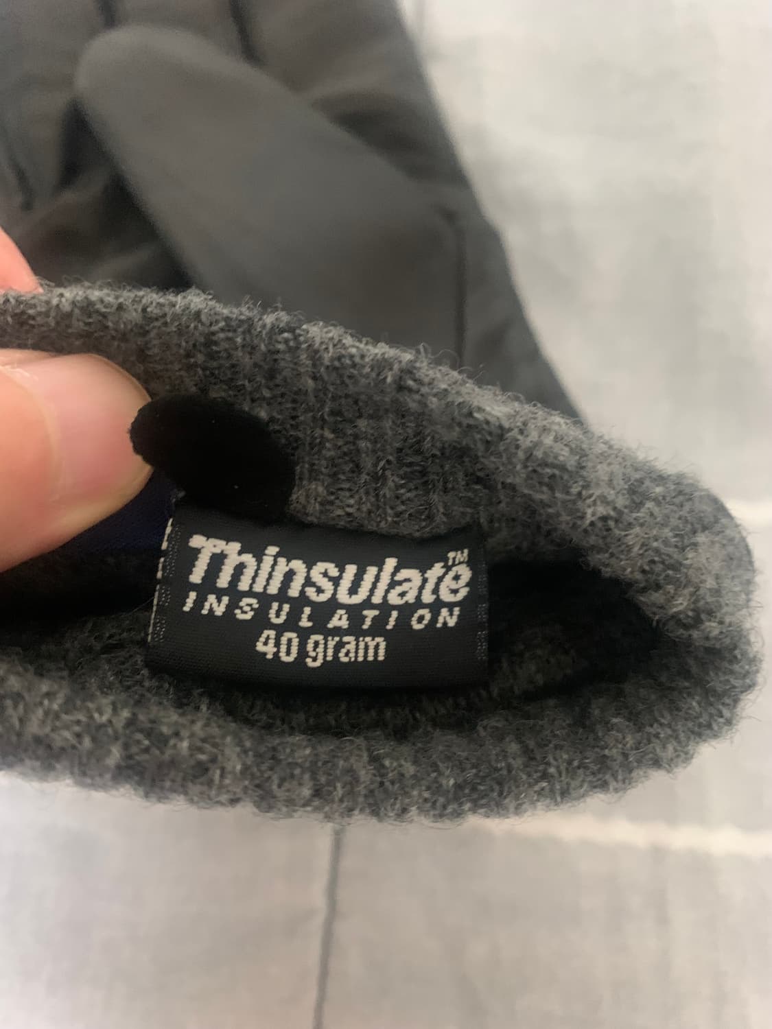 [S] 폴로 랄프로렌 신슐레이트 장갑 블랙 상품이미지5