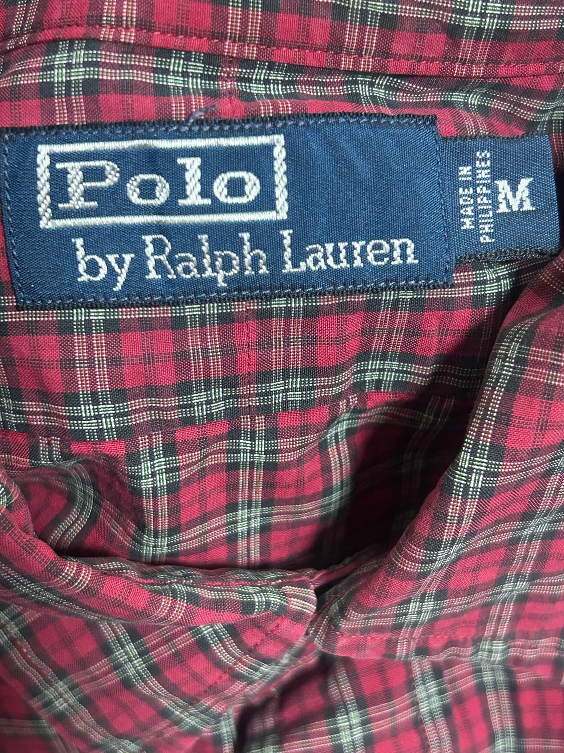 폴로 체크 셔츠 상품이미지2