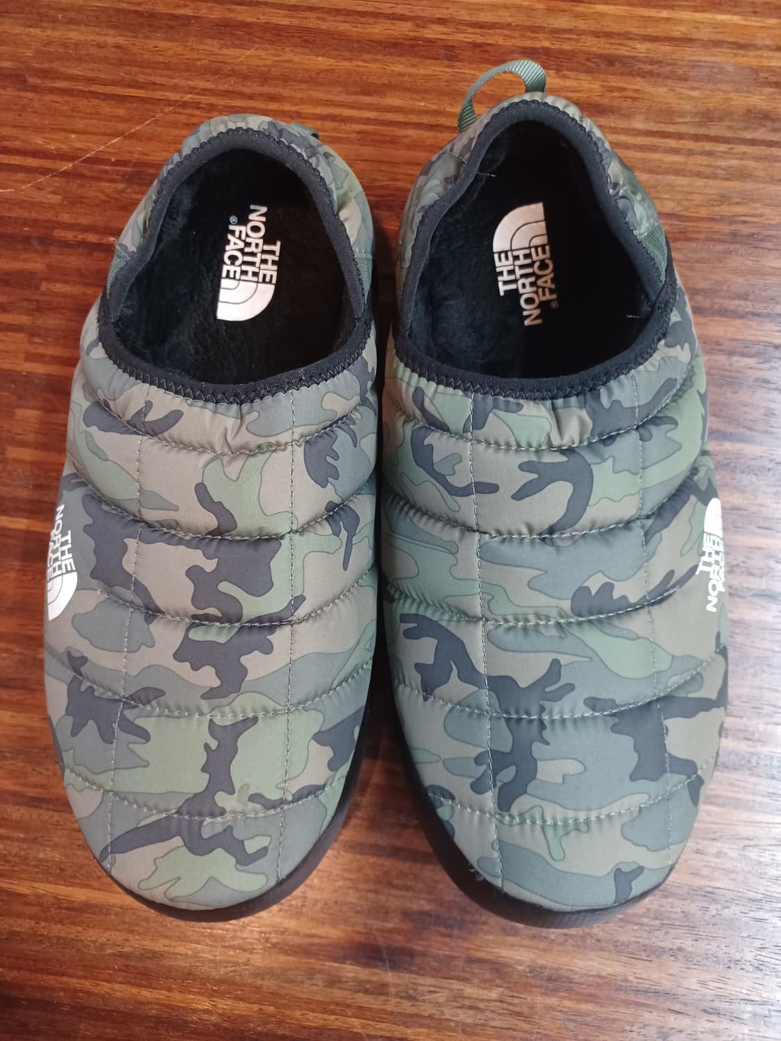 노스페이스 카모 뮬 패딩 신발 270 상품이미지1