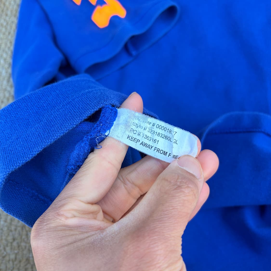 폴로 랄프로렌 오렌지 빅포니 PK카라 반팔 티셔츠 상품이미지5