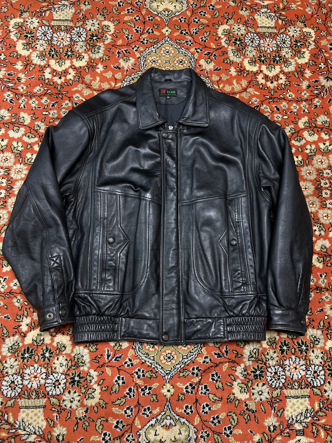 [XL] Mclub 양가죽 빈티지 가죽 자켓 상품이미지1